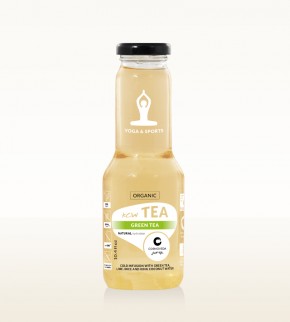 Organic KCW Tea Green Tea Lime 300ml